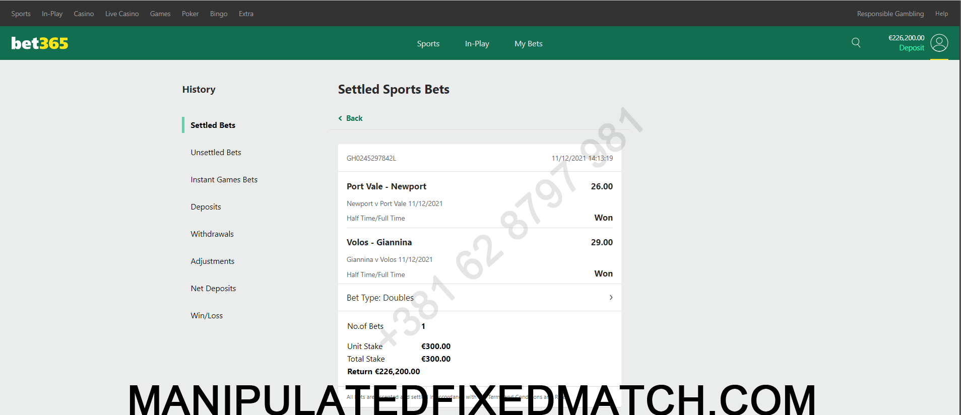 safe fixed matches